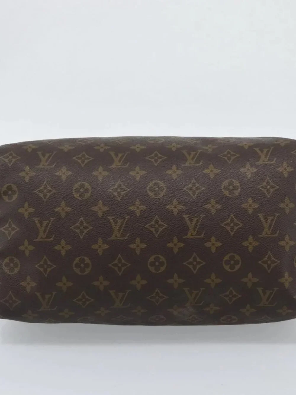 LOUIS VUITTON Monogram Speedy 35 Hand Bag M41524 LV Auth 187939A